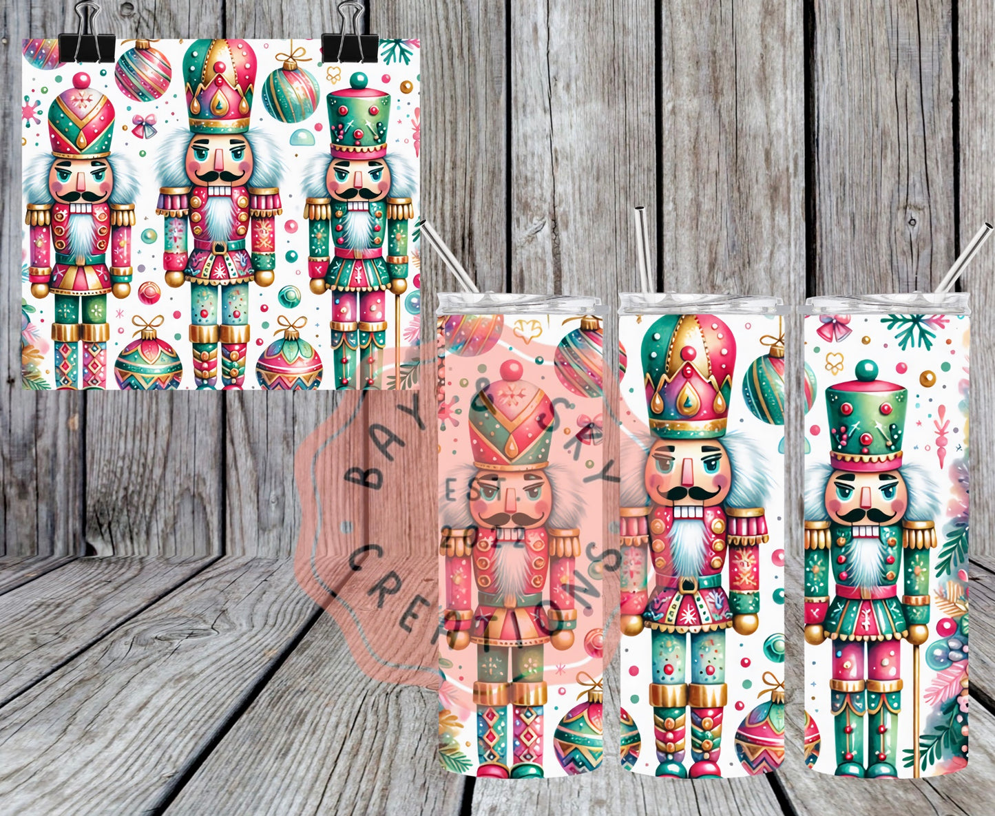 Festive Nutcracker Tumbler