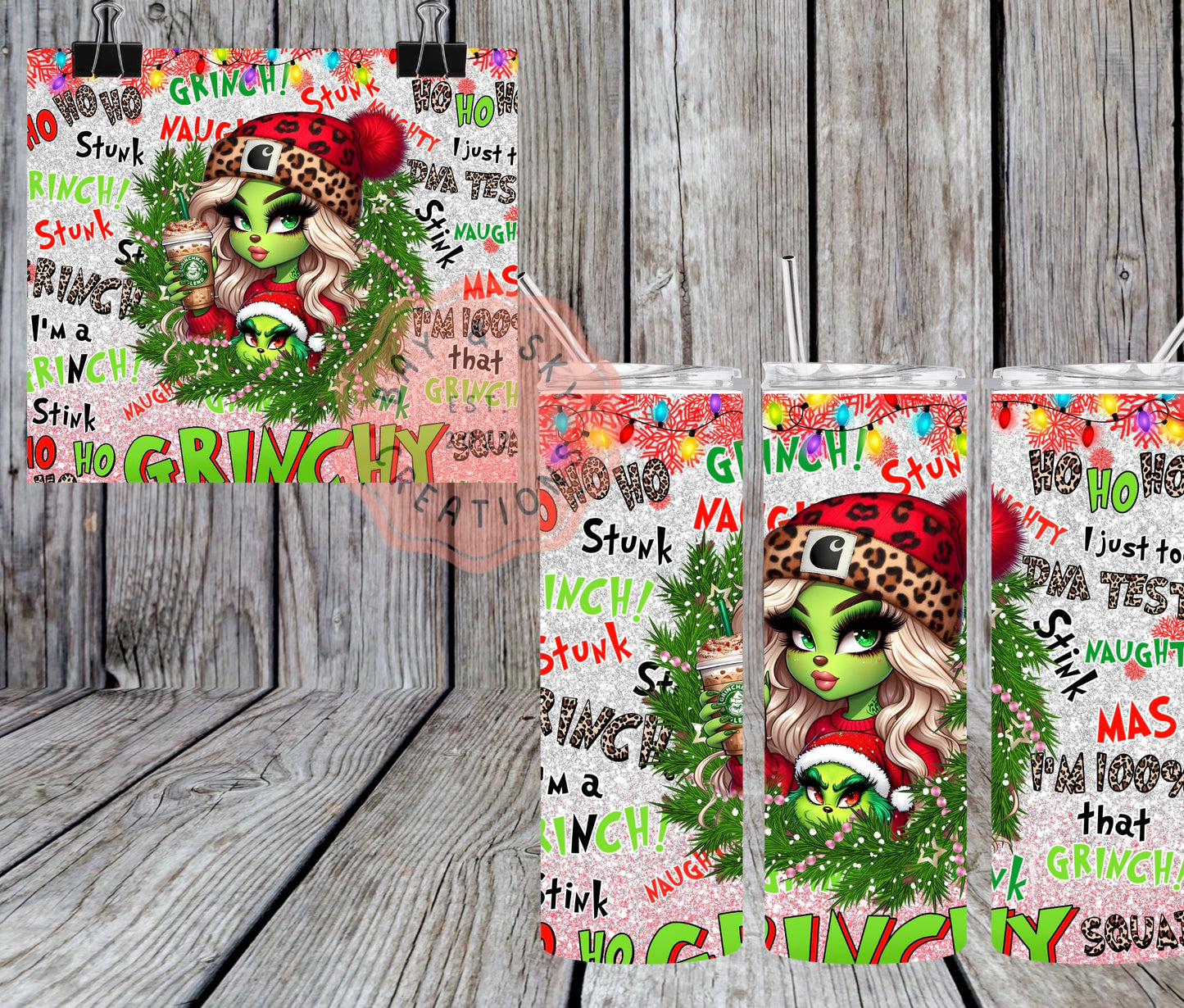 Christmas Boujee Tumbler