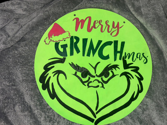 Merry Mean One Door Hanger