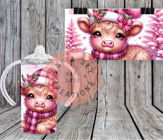 Pink Cow Tumbler