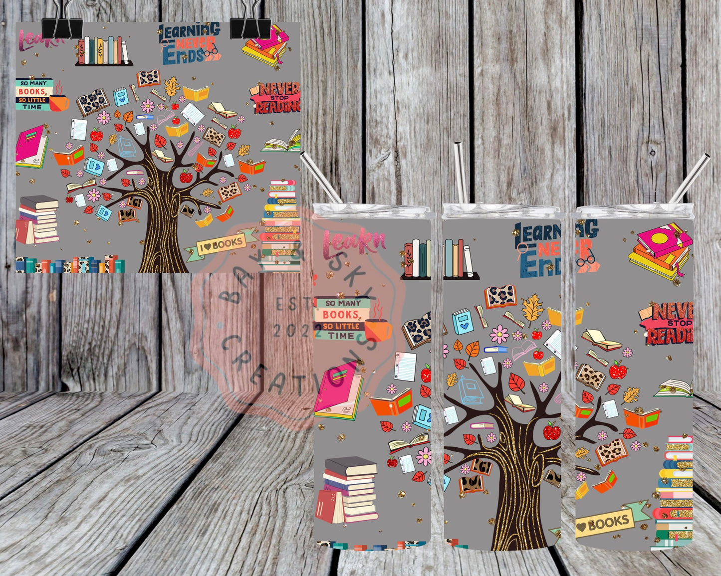 Learning Never Ends Tumbler