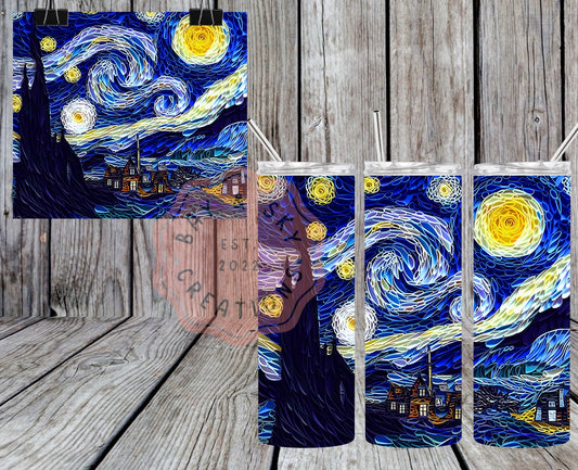 Starry Night Tumblers