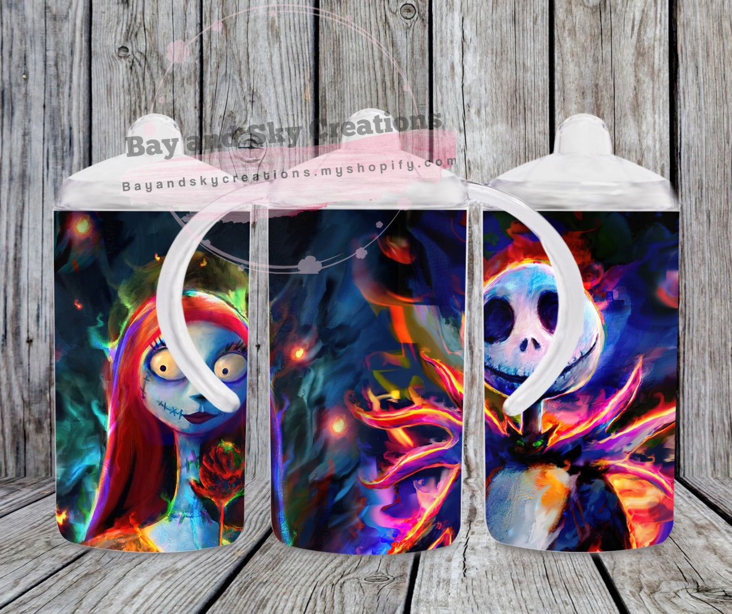 Nightmare before Christmas drink cups