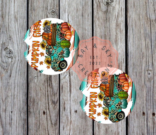 Pumpkin Farm Car Coaster