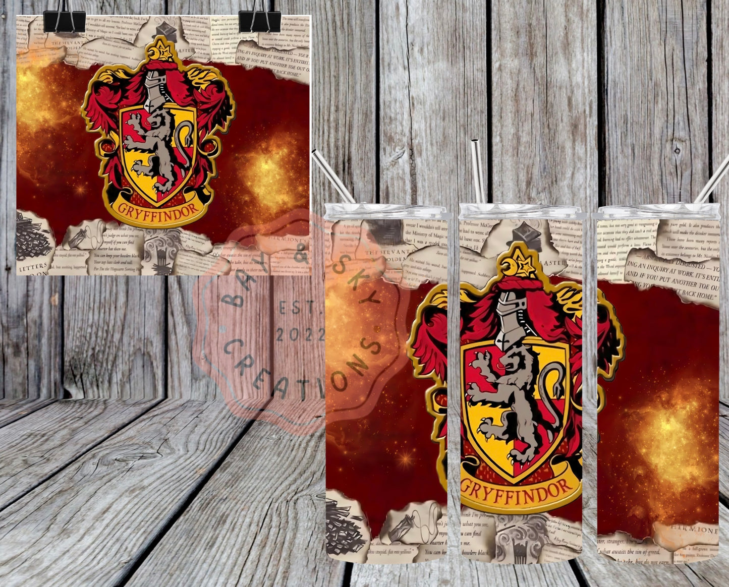 Gryffindor Tumblers
