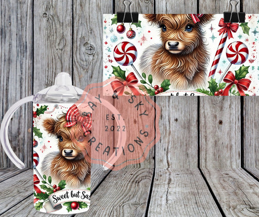 Peppermint Cow Tumbler