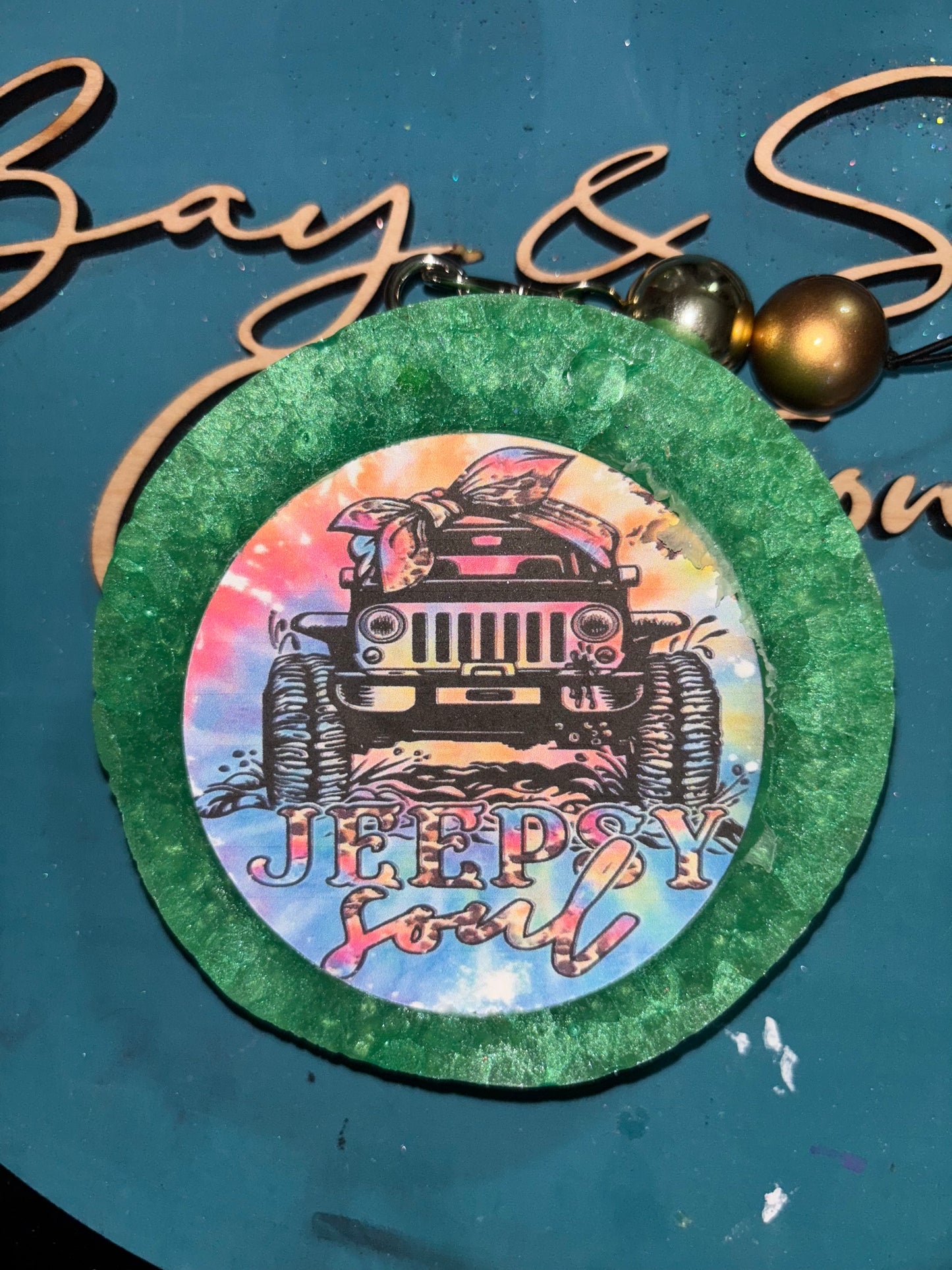 Jeep Soul Round Freshie