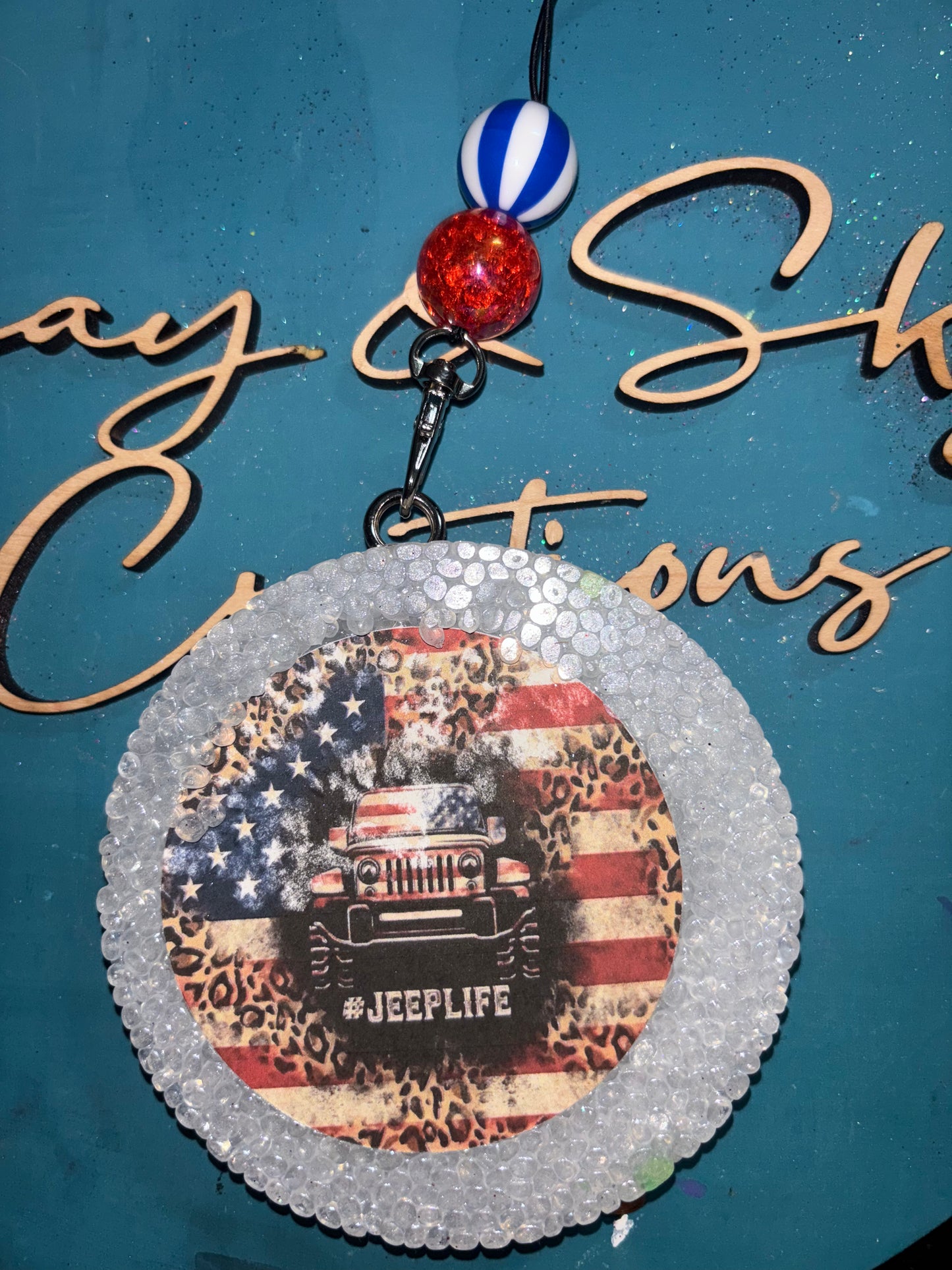 #JeepLife Round Freshie