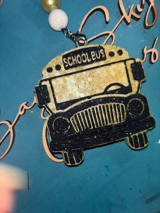 School Bus Freshie