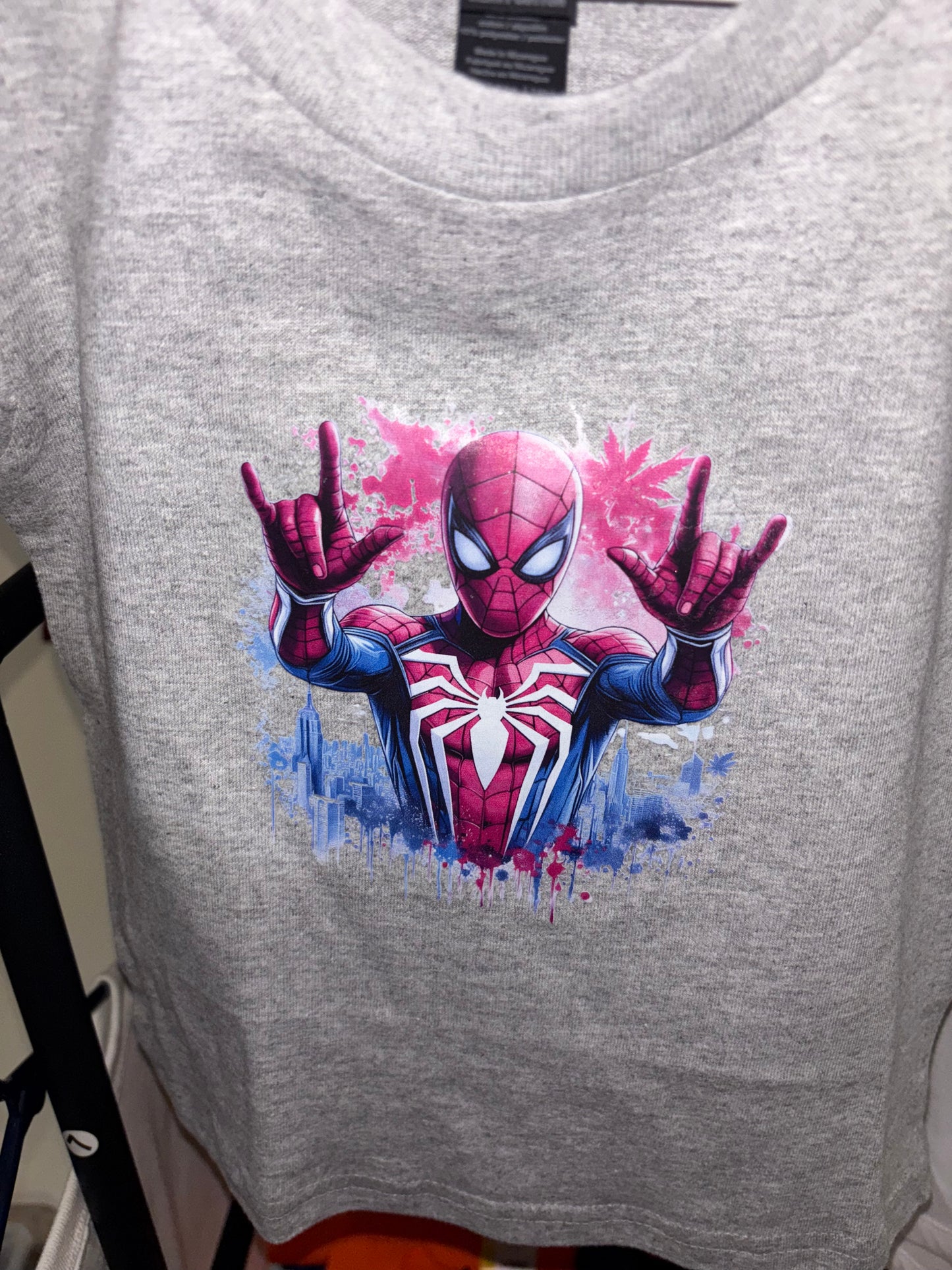 Spiderman Web Hands T-Shirts Toddler