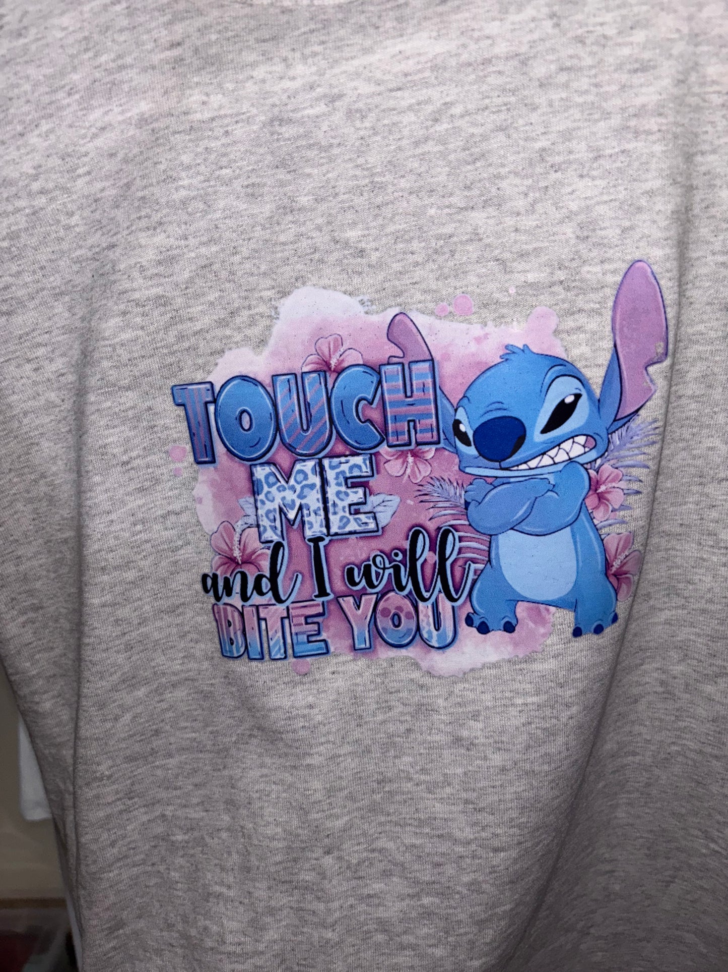Touch Me And I Will Bite You T-Shirts Kids