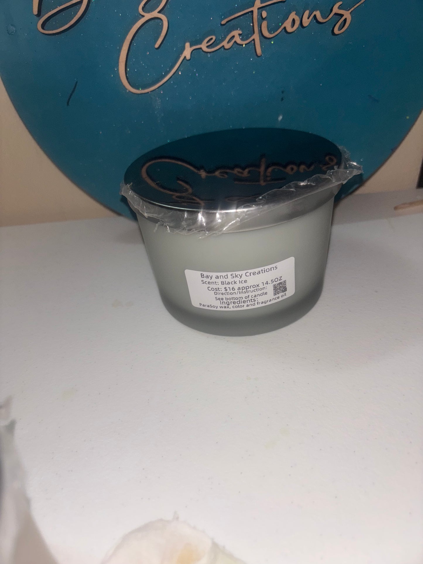 RTS Black Ice Candle