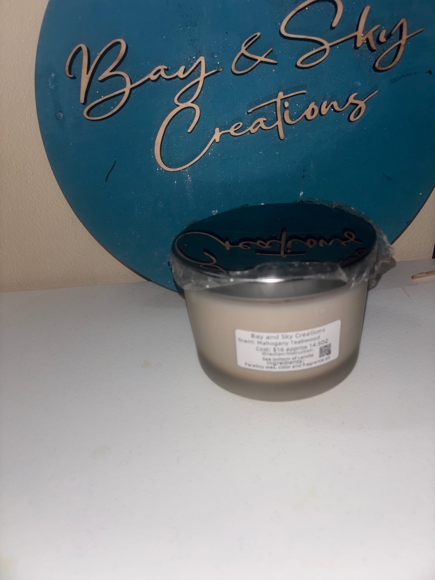 RTS Mahogany Teakwood Candle