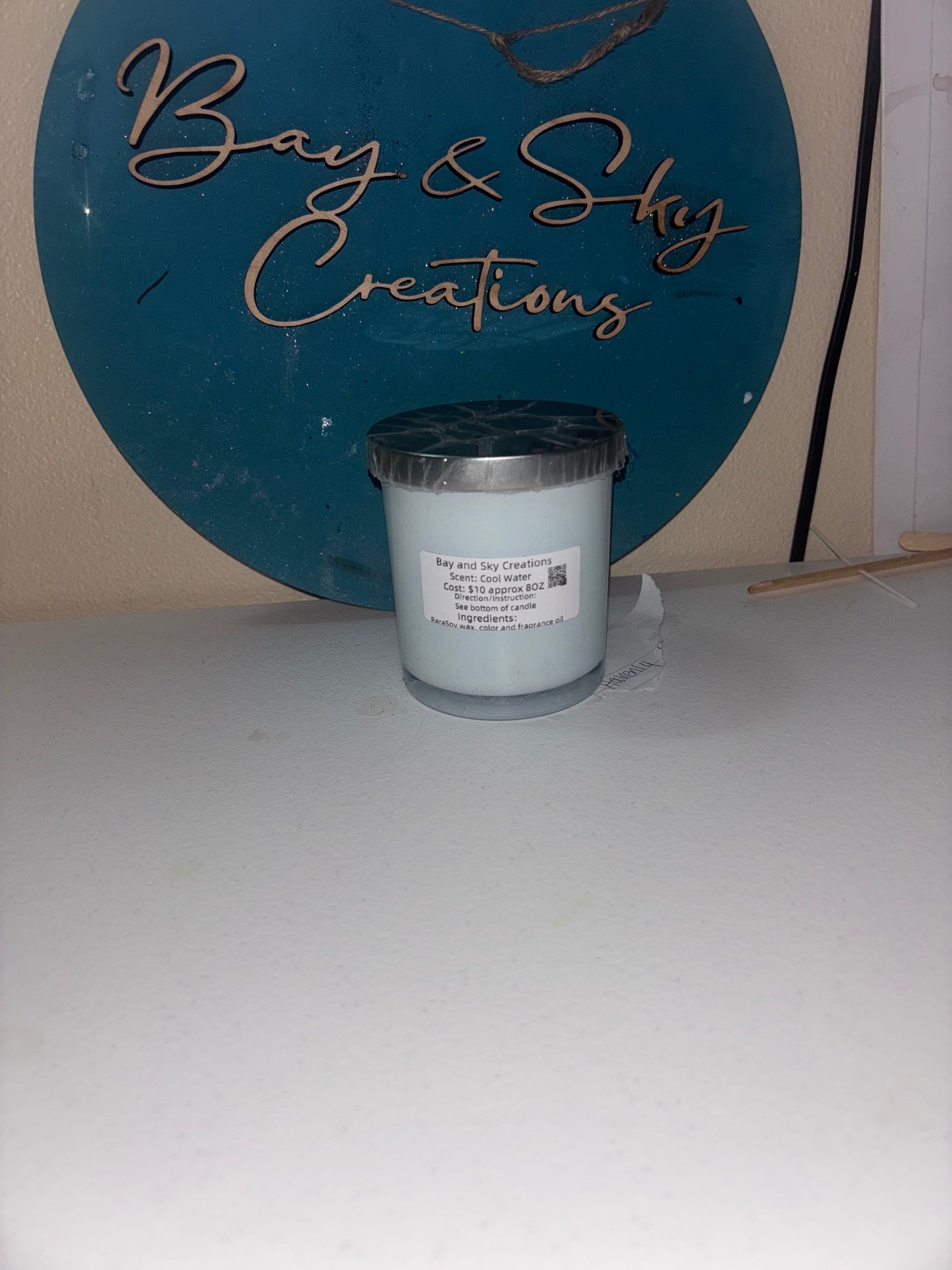 RTS Cool Water Candle