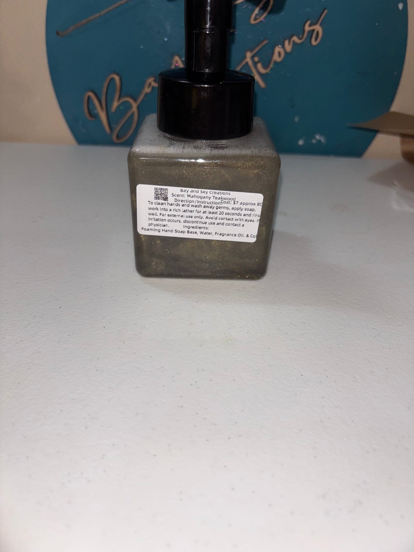 Mahogany Teakwood Hand Soap