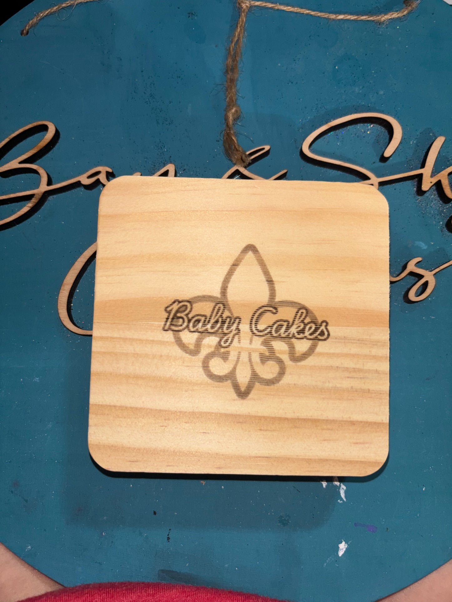 Baby Cake Car Coasters (4)