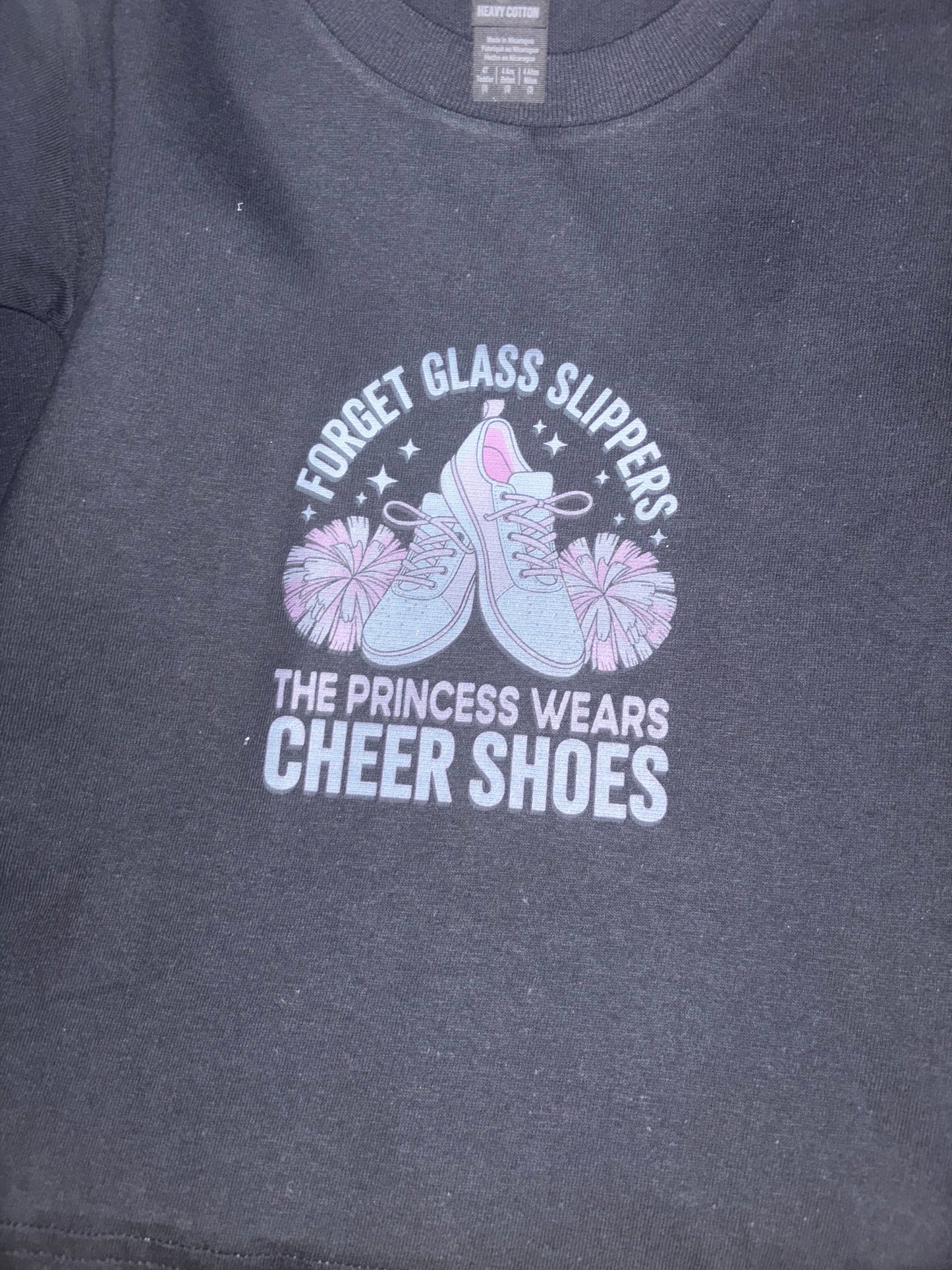 Forget Glass Slippers This Princess Wears Cheer Shoes T-Shirts