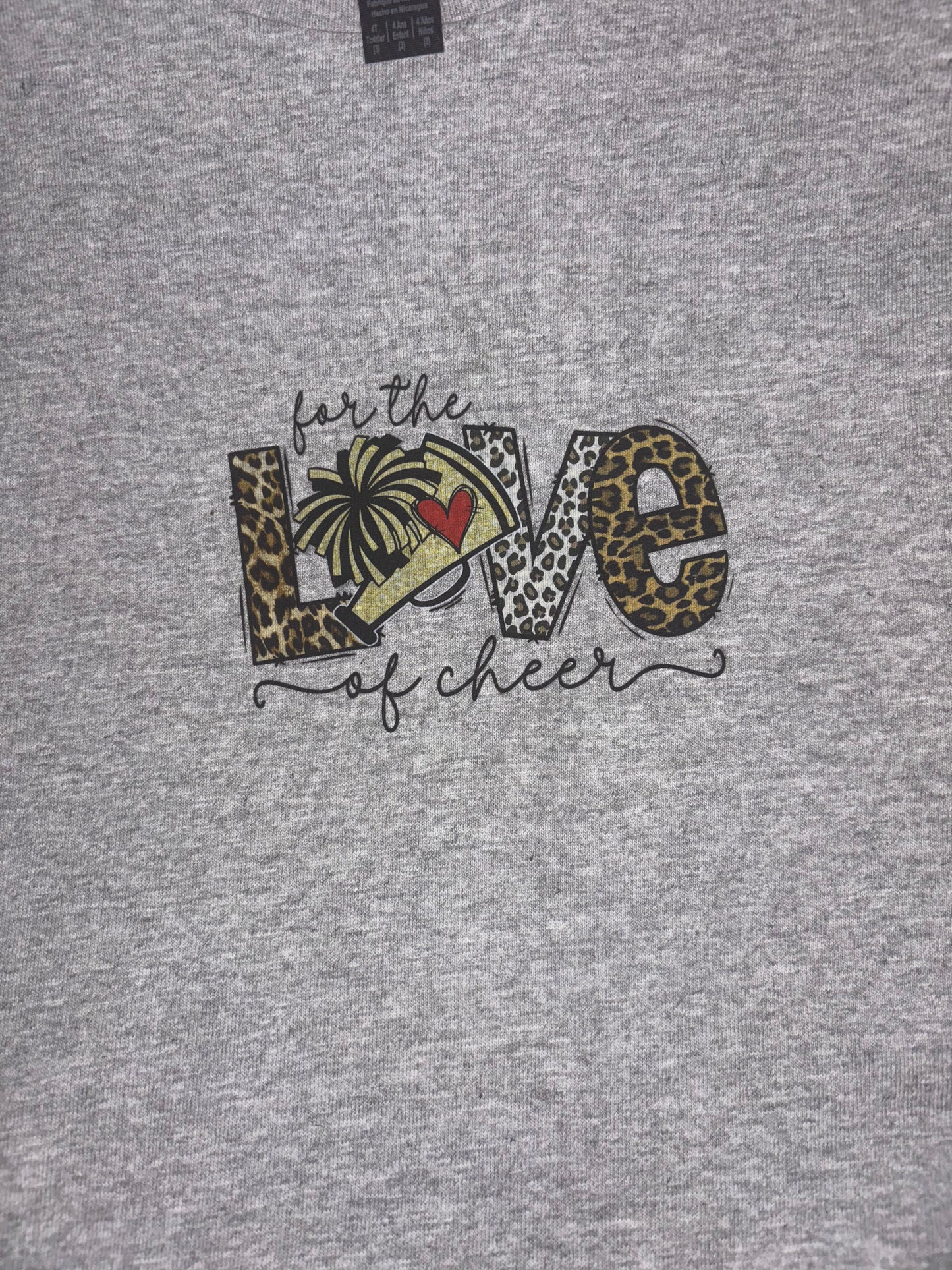 For The Love Of Cheer Cheer T-Shirts