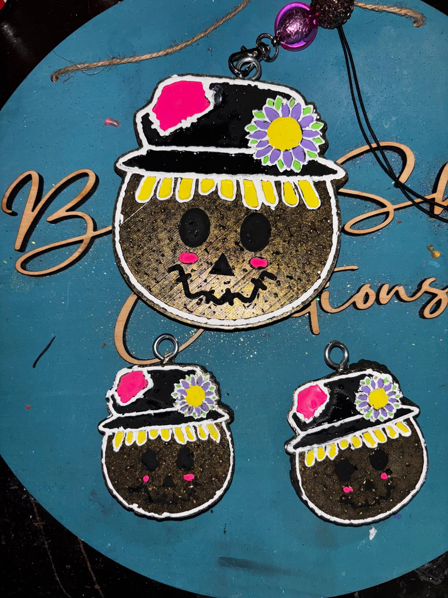 Scarecrow Freshie And Vent Clip