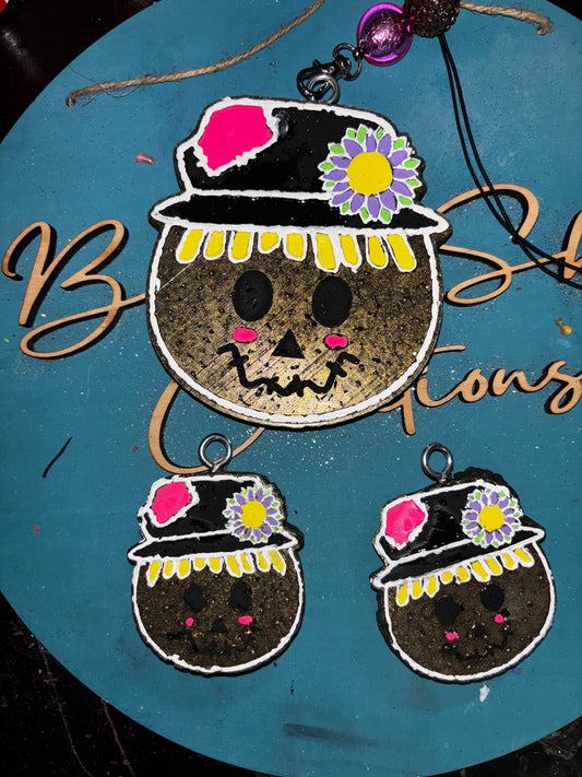 Scarecrow Freshie And Vent Clip