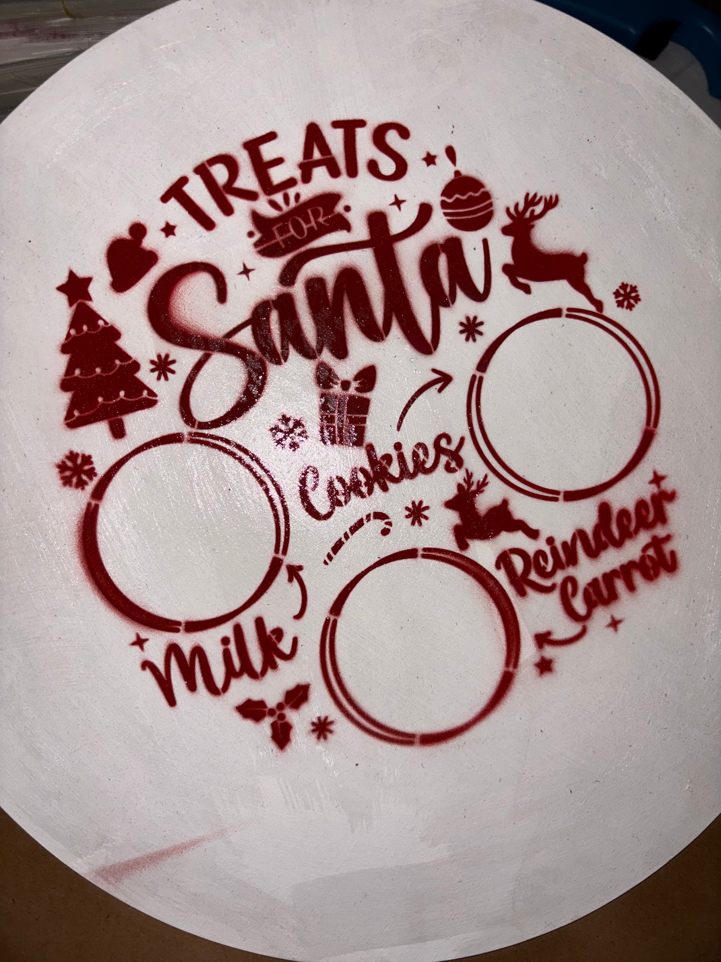 Treats for Santa Tray
