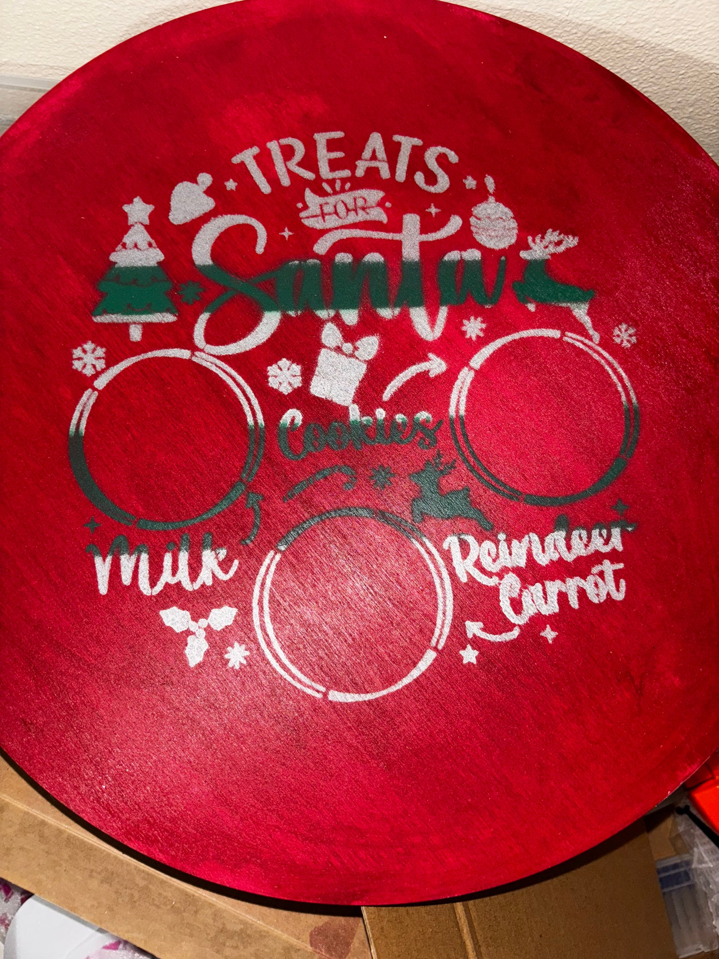 Treats for Santa Tray