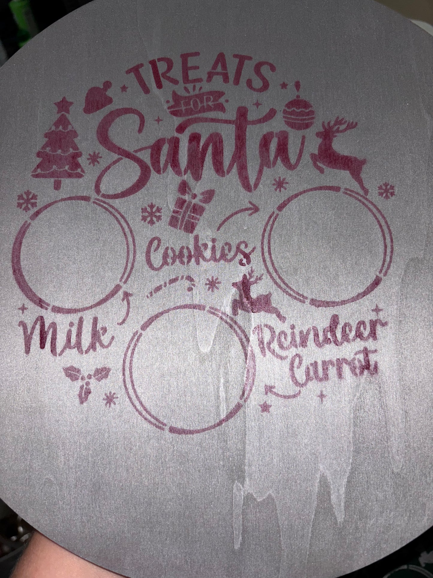 Treats for Santa Tray