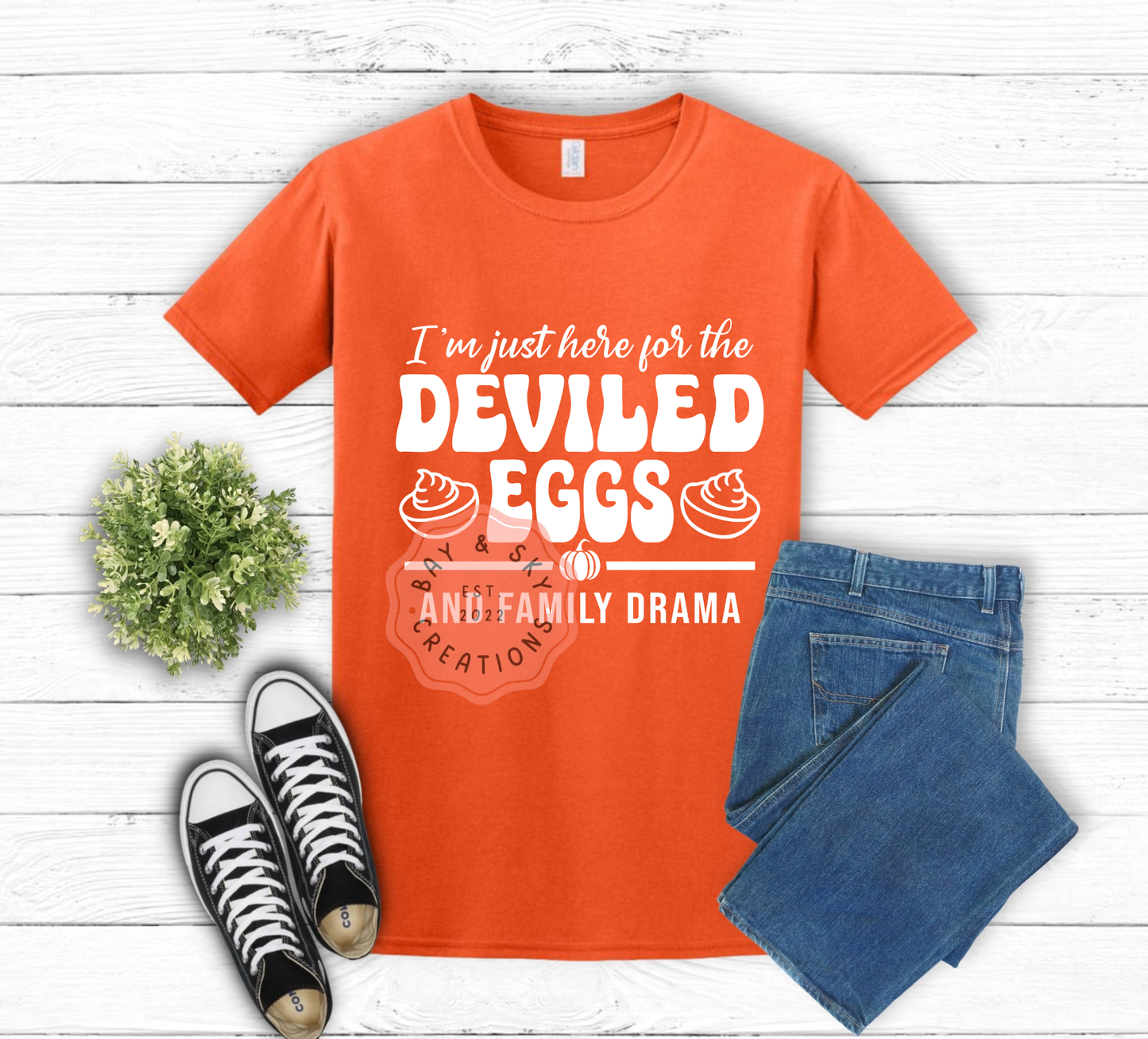 Deviled eggs and Family Drama T-Shirts