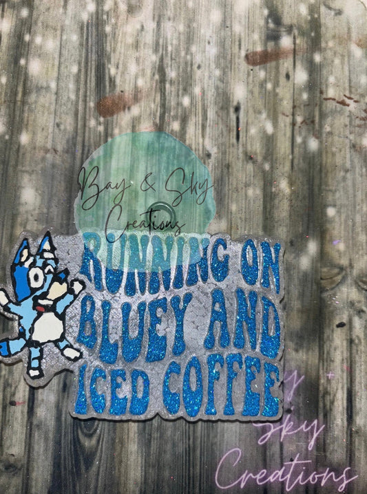 Running on bluey and ice coffee