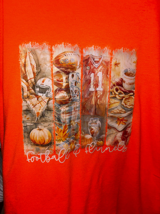 Football & Flannels T-Shirts