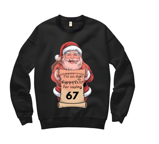 I'm On The Naughty List For Saying 67 Sweatshirts