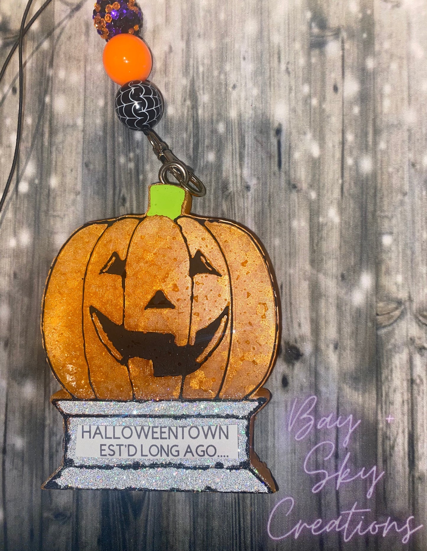 Halloween Pumpkin Freshie