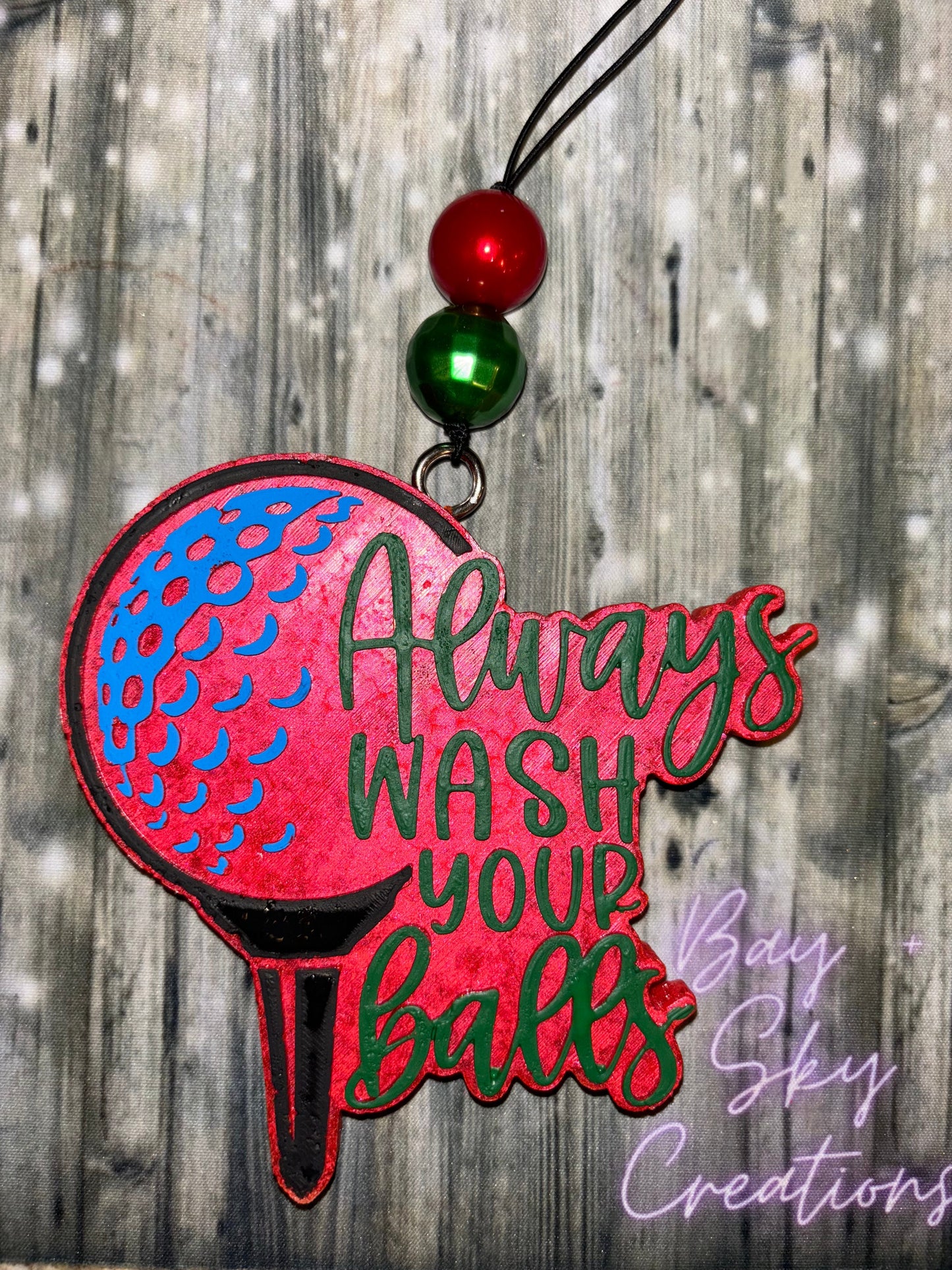 Always Wash Your Balls Freshie