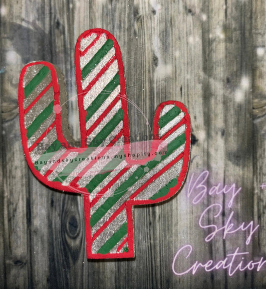 Catcus Candy Cane Freshie