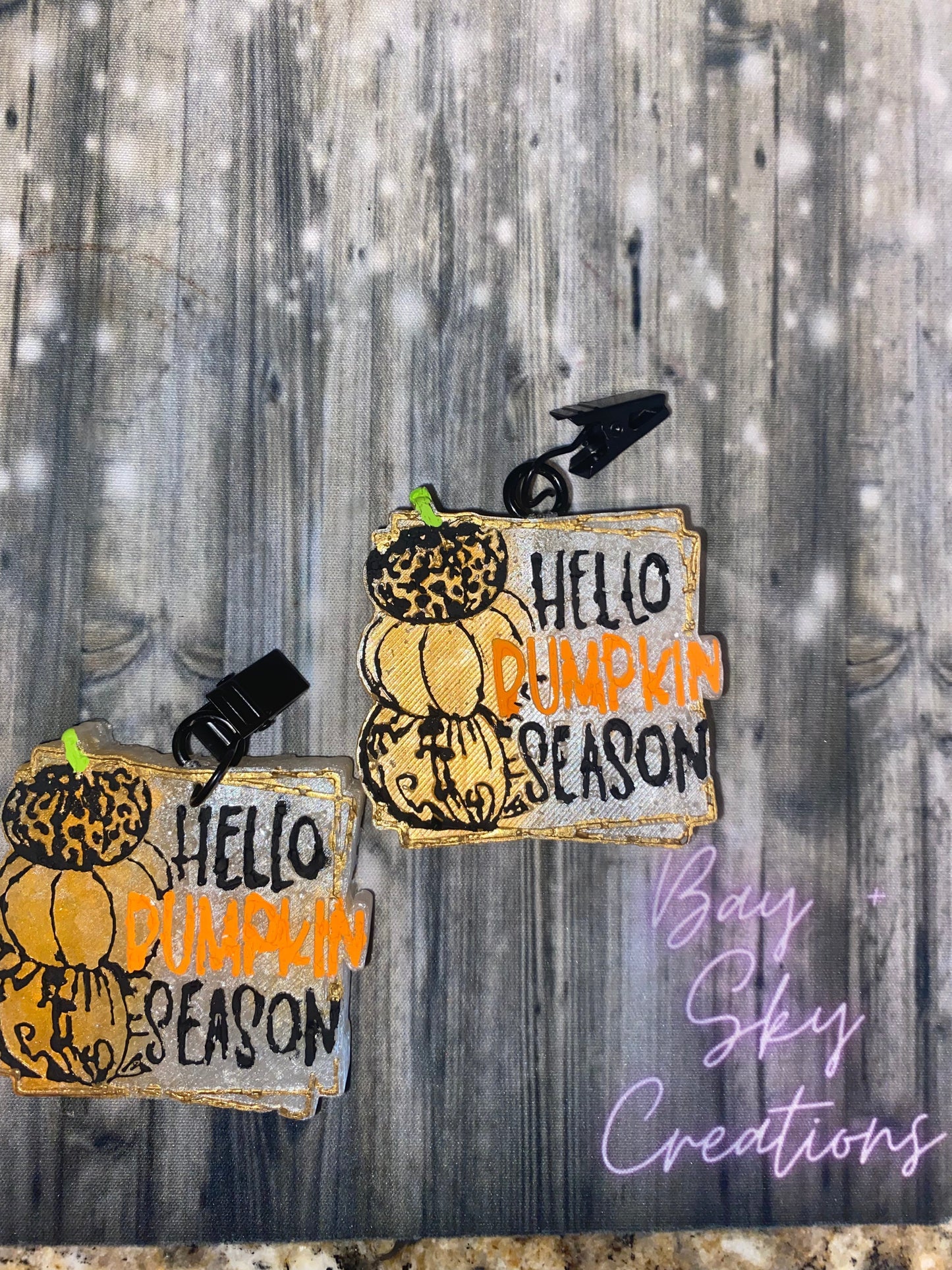 Hello Pumpkin Season Vent Clips Freshie