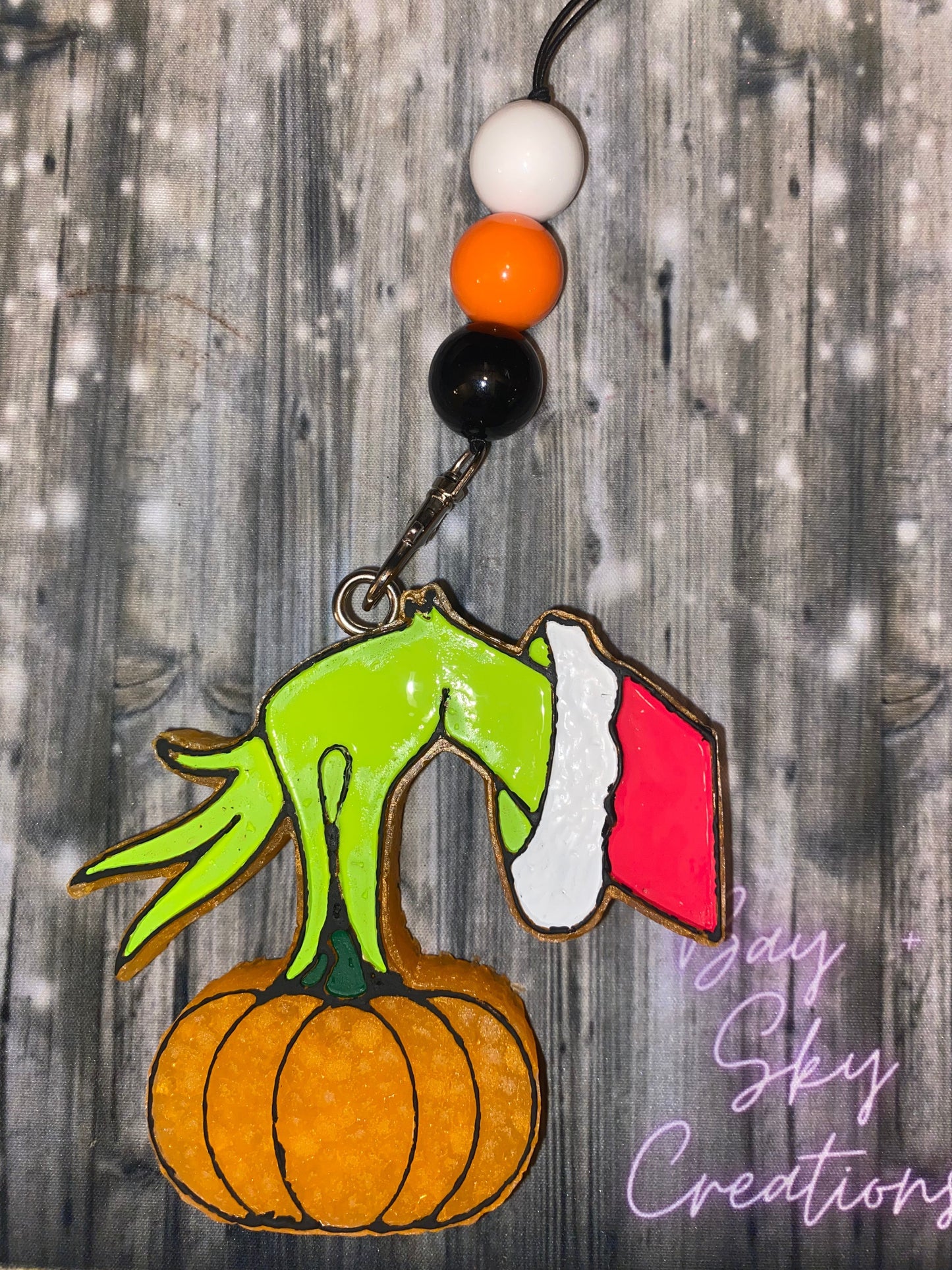 Mean One Pumpkin Freshie