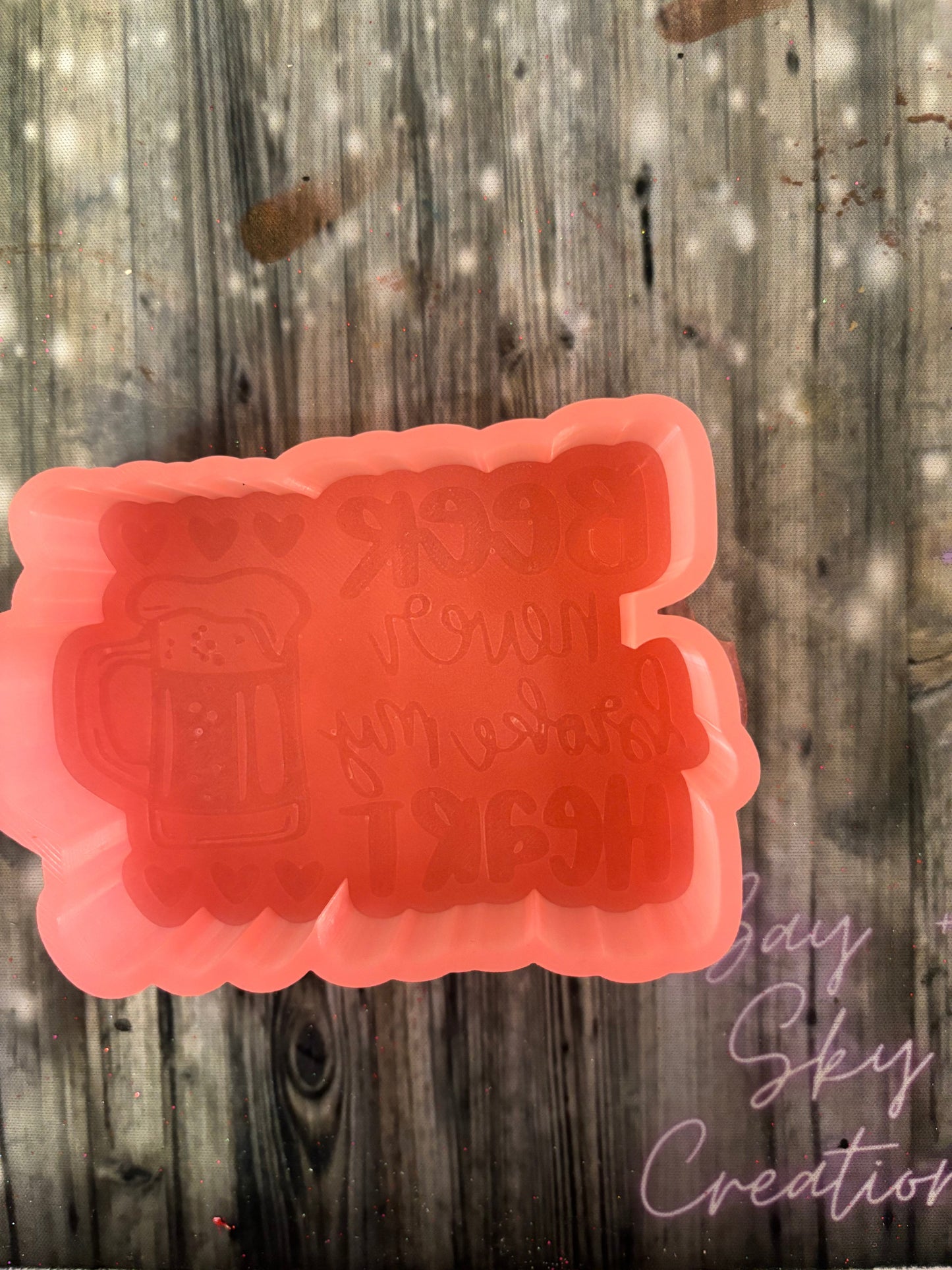 Beer Never Broke My Heart Freshie