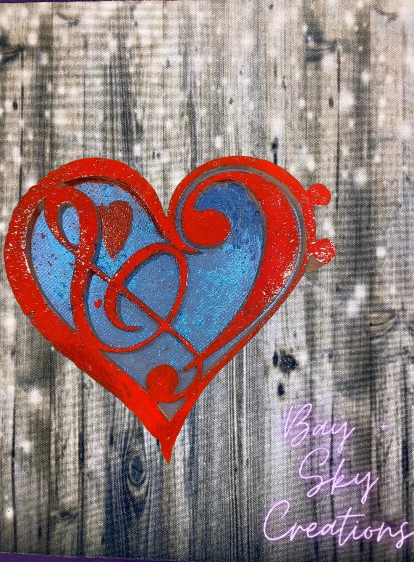 Heart Music Note Freshie