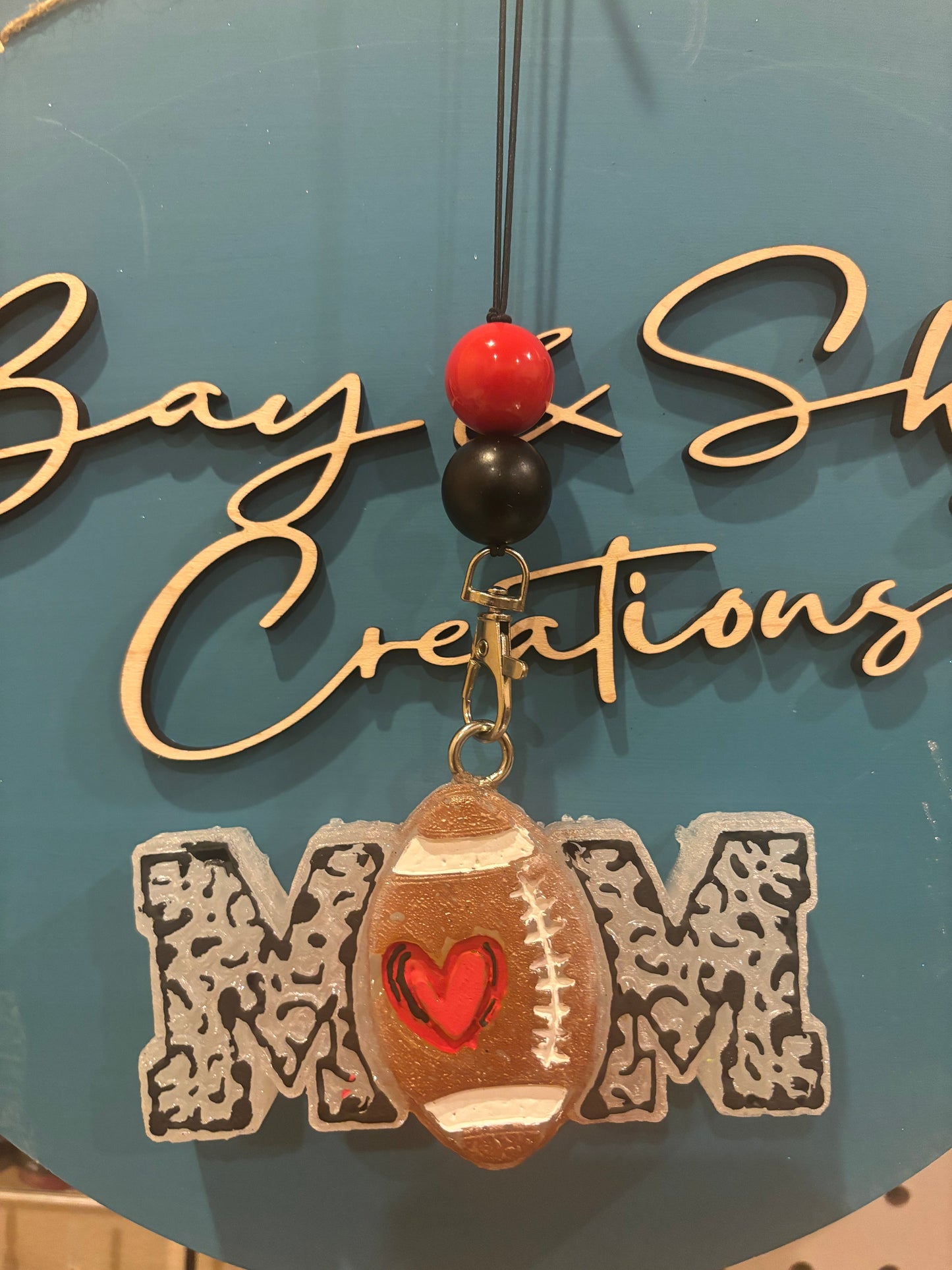 Football Leopard Mom Freshie