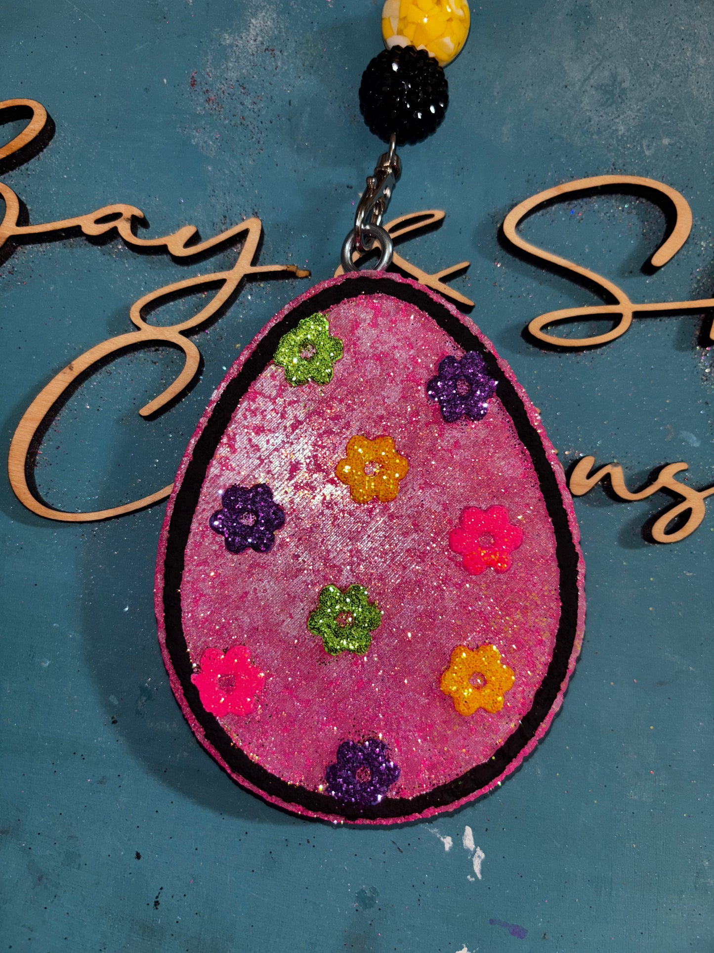 Floral Easter Egg Freshie