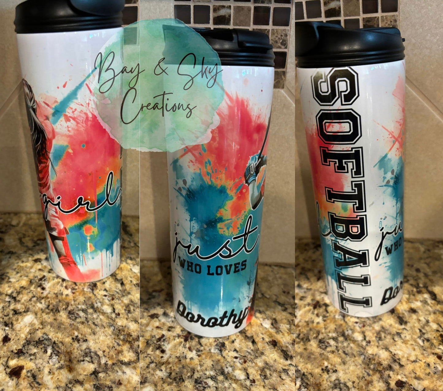 Softball Girl Tumbler