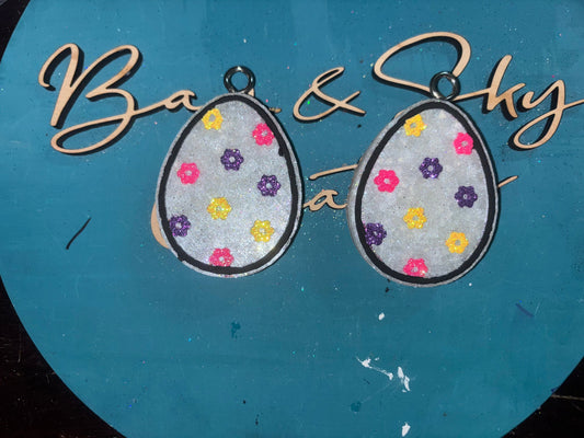 Floral egg Vent Clips Freshie