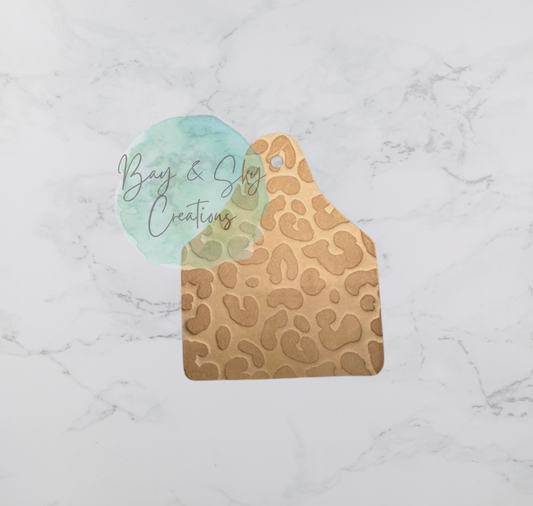 Cow Tags Leather freshies