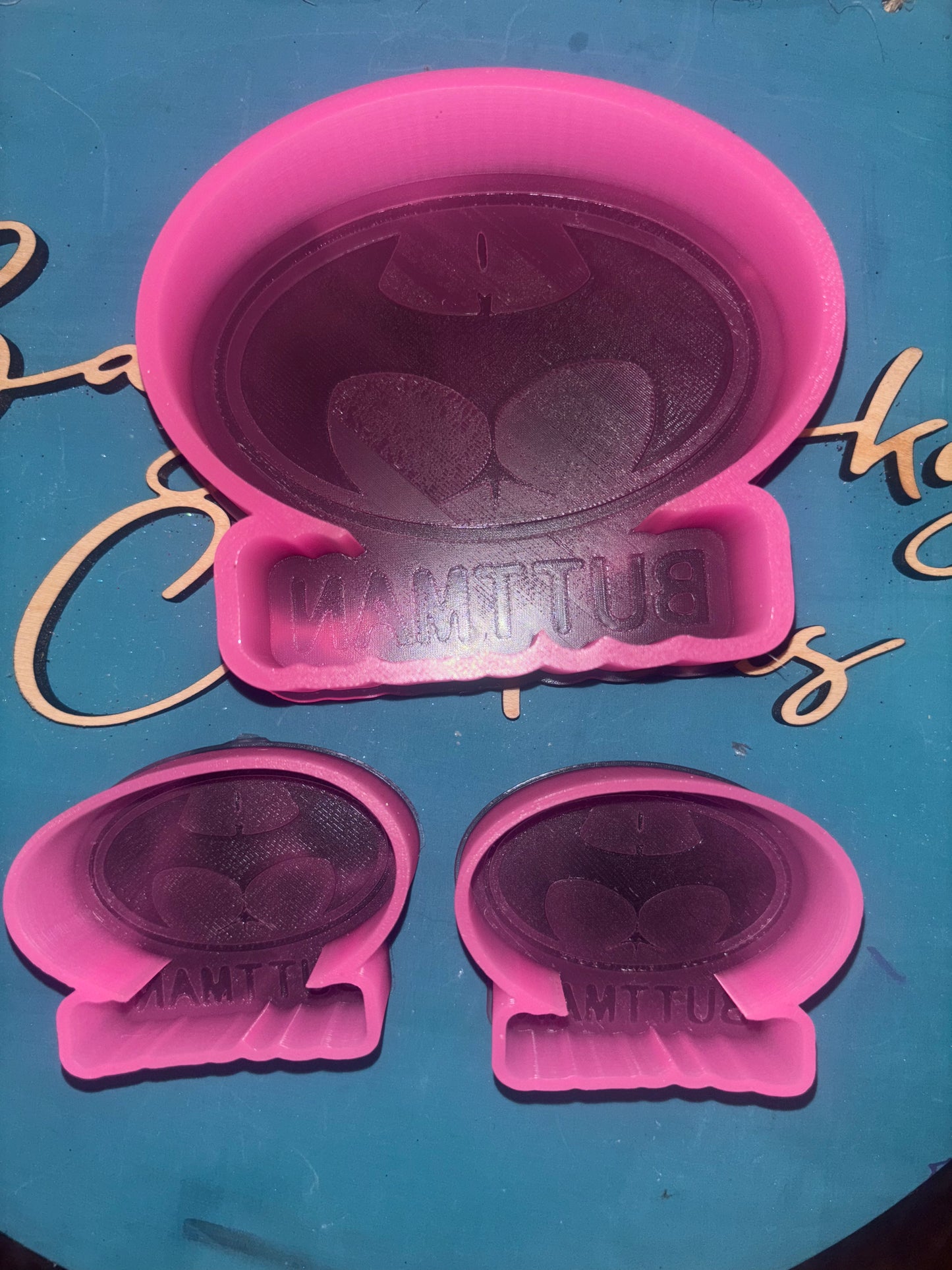 Butt Man Freshie & Vent Clips Set