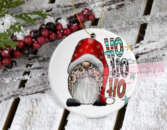 Hohoho Ornament