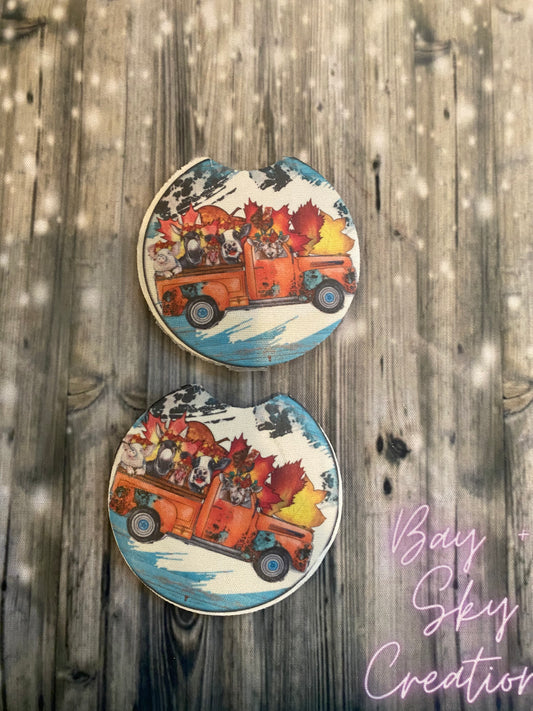 Fall Truck car coaster