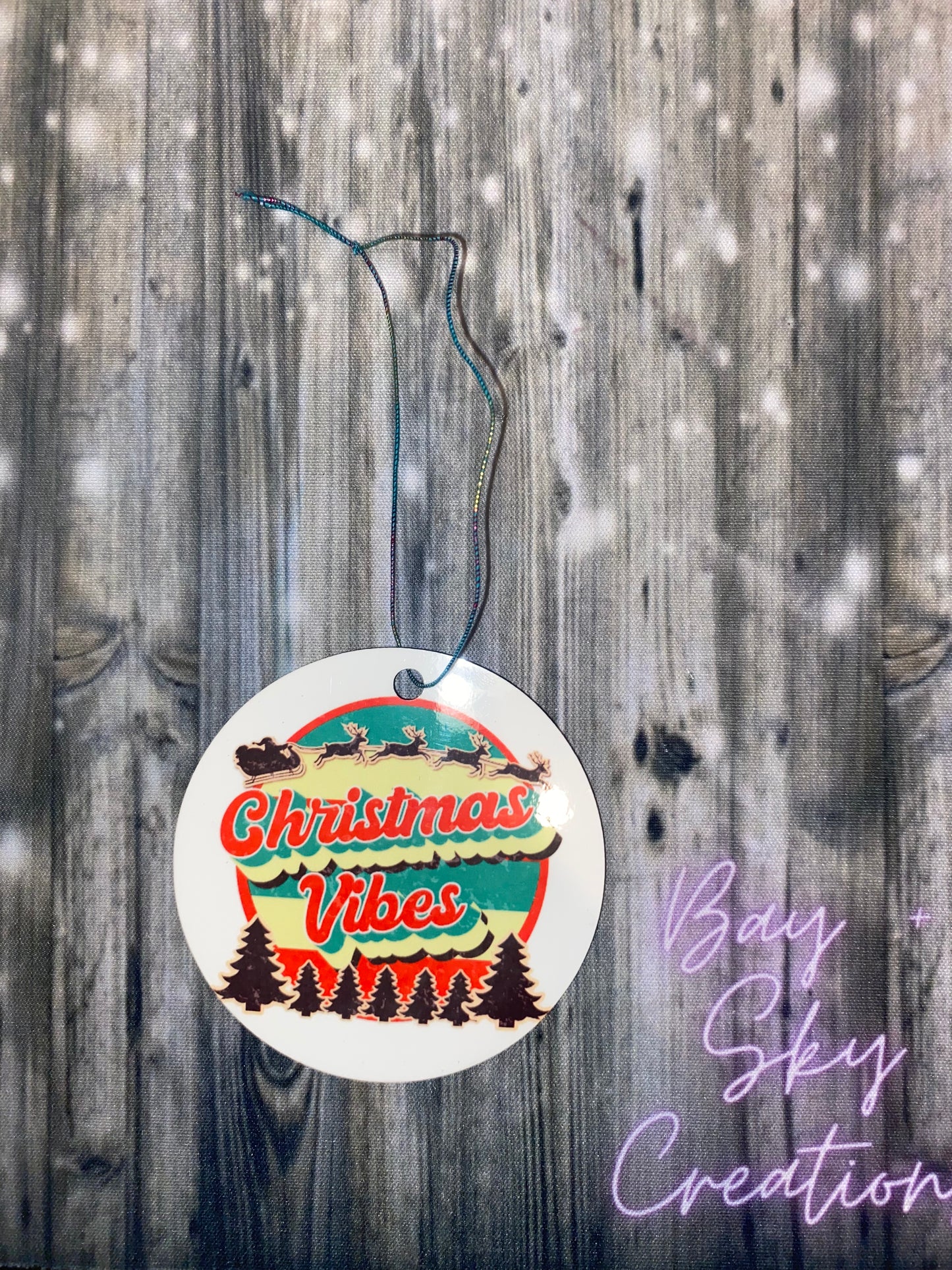 Christmas vibes Ornament