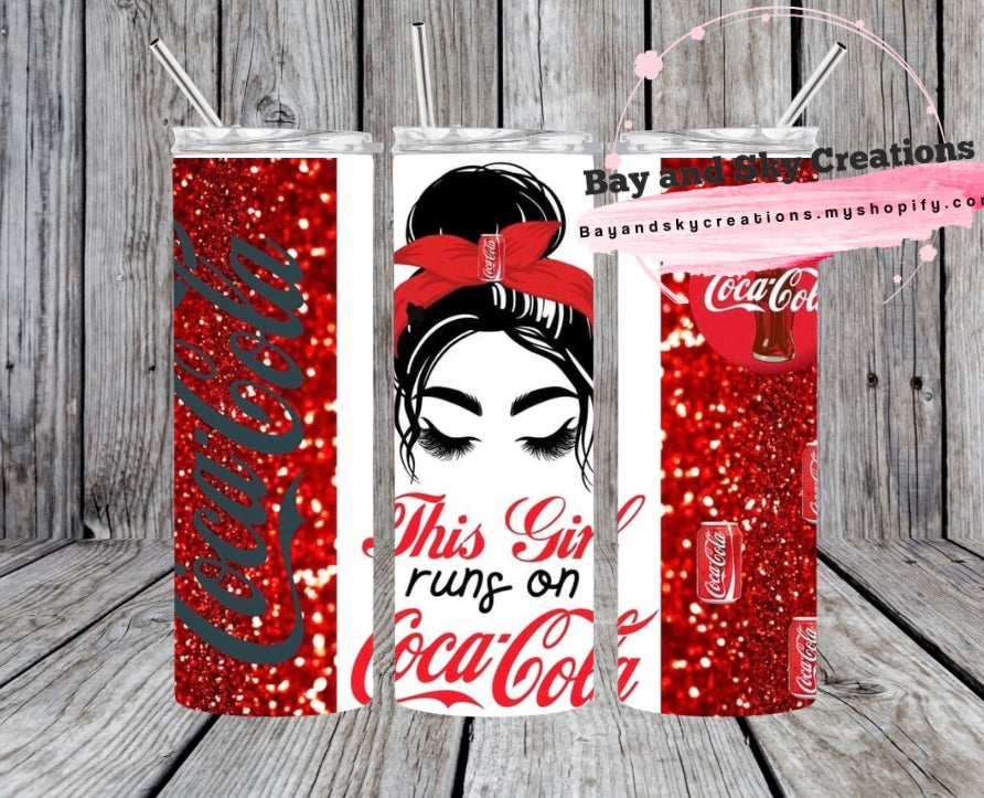 Coca Cola tumbler wrap